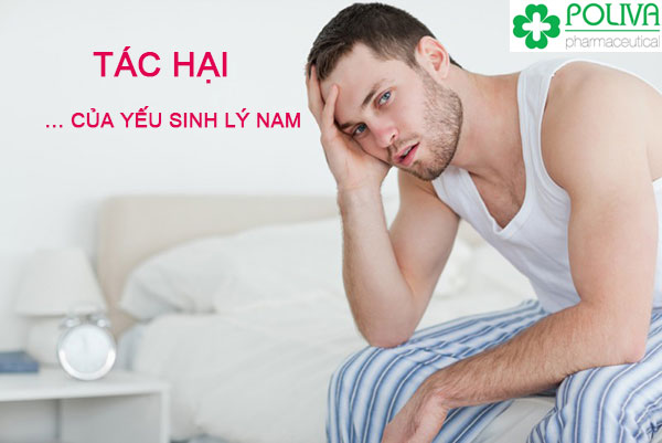 Nhiều người không nhận rõ được các tác hại yếu sinh lý nam