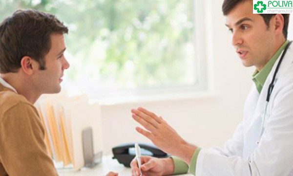 Nếu thấy triệu chứng bất thường, phái mạnh nên đi khám bác sỹ