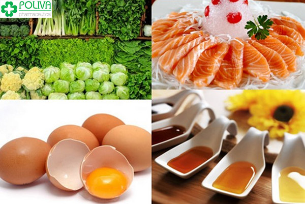 Các thực phẩm có chứa nhiều vi lượng sắt