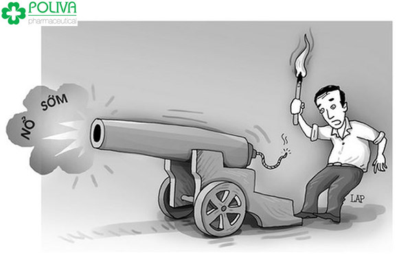 Sự thật là vô khối các anh không biết điều khiển "súng ống" nổ đúng lúc