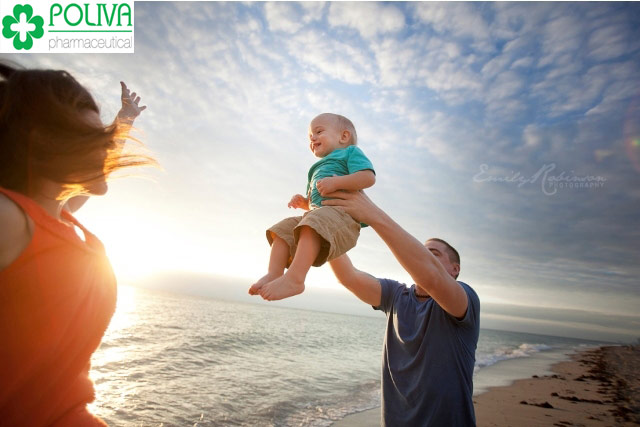 Tình yêu của bố mẹ là nhìn thấy con khỏe mạnh