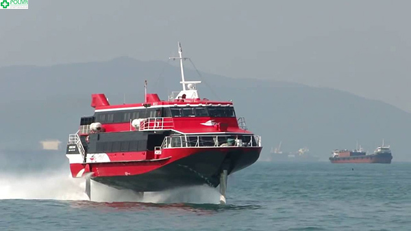 Du lịch biển Trà Cổ bằng tàu cánh ngầm