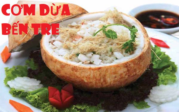 Cơm dừa Bến Tre: Đặc sản dẻo thơm mê tít khách ăn ngay lần đầu