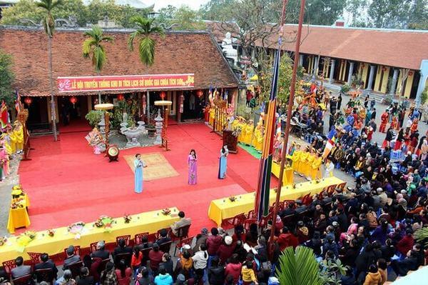 Lễ hội truyền thống tại chùa Tích Sơn 