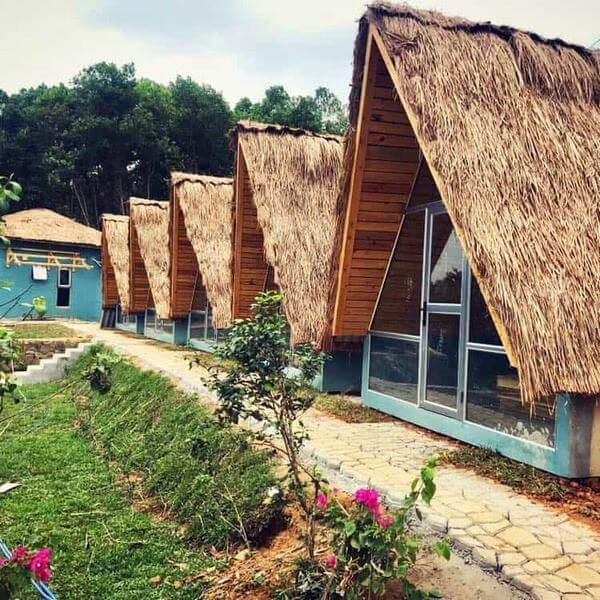 Ba Vì có rất nhiều homestay đẹp, cực chất