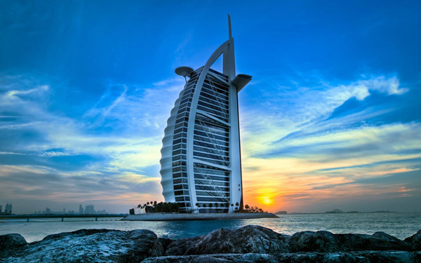 Độc đáo kiến trúc khách sạn 7 sao Burj Al Arab