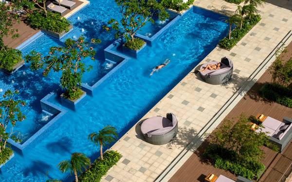 thiết kế bể bơi khách sạn 5 sao vừa chất vừa đẹp hút hồn