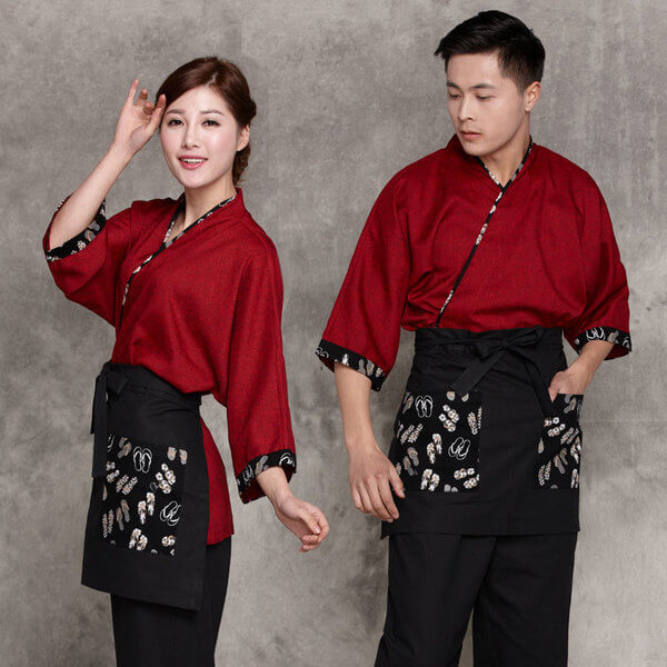 Tone màu đỏ - đen chủ đạo trong thời trang Nhật Bản