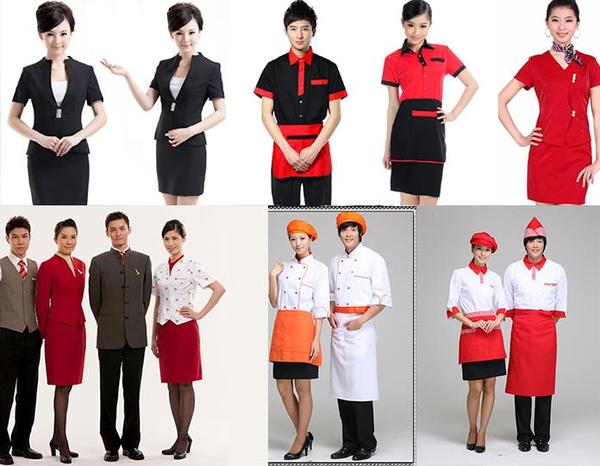 Một số mẫu đồng phục đẹp, lịch sự và trang nhã trong nhà hàng