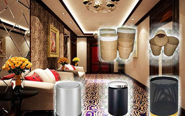 Poliva – đơn vị phân phối thùng rác trong phòng khách sạn cao cấp