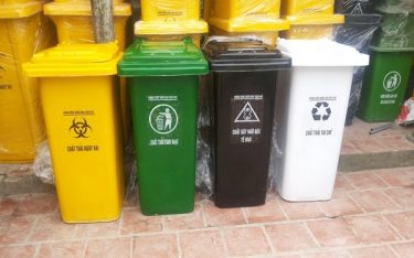 Ý nghĩa màu sắc thùng rác được sử dụng phổ biến hiện nay