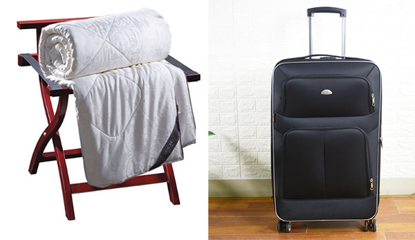 Đây là vật dụng hữu ích có thể để hành lý, đồ đạc