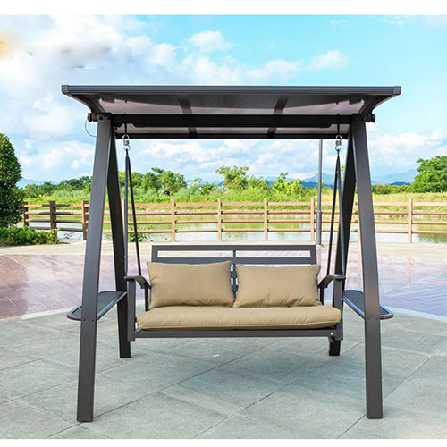 Xích đu sắt sân vườn