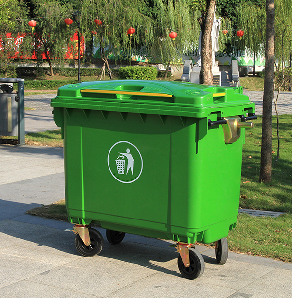Thùng rác công nghiệp 660l góp phần bảo vệ môi trường xanh - sạch - đẹp hơn
