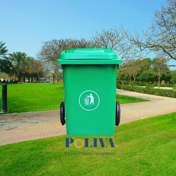 Trang bị thùng rác trong công viên, khu vực công cộng