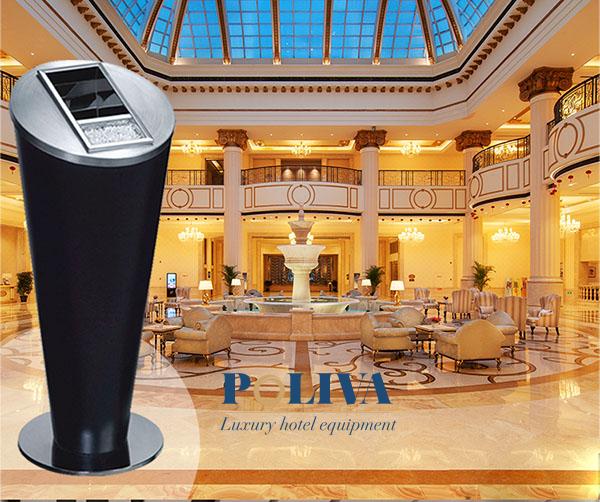 Hình ảnh thùng rác dành cho khách sạn do Poliva cung cấp 