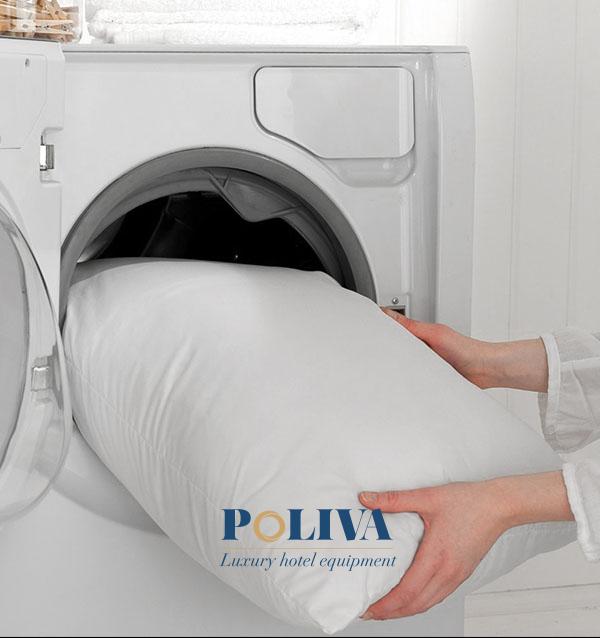 Ruột gối hơi có thể được giặt dễ dàng bằng máy mà không sợ hỏng
