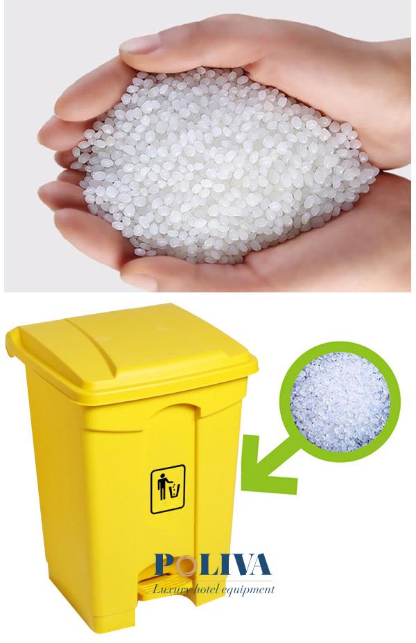 Thùng rác nhựa HDPE nguyên sinh chất lượng cao