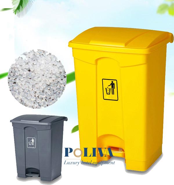 Thiết kế thùng rác nắp kín bảo vệ môi trường
