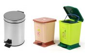 Nên dùng thùng rác nhà bếp bằng Inox hay thùng rác nhựa?