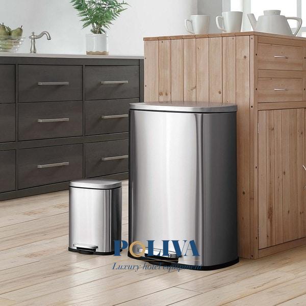 Vì sao các chủ đầu tư chỉ tin dùng thùng rác Inox trong chung cư?
