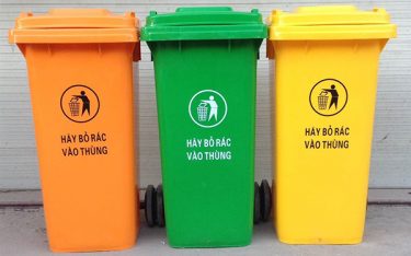 Top 4 thùng rác nhựa lớn làm sạch môi trường đô thị có giá phải chăng