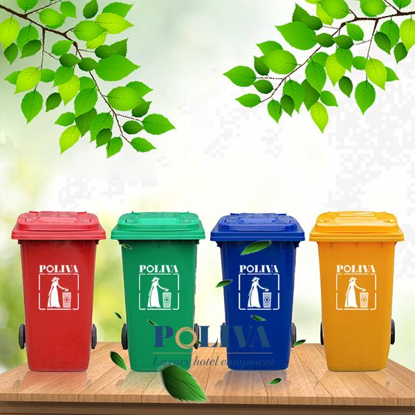 Top 3 mẫu thùng rác 120 lít phổ biến nhất hiện nay