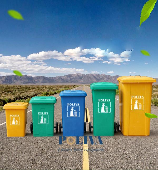Chất liệu thường dùng làm thùng rác công nghiệp
