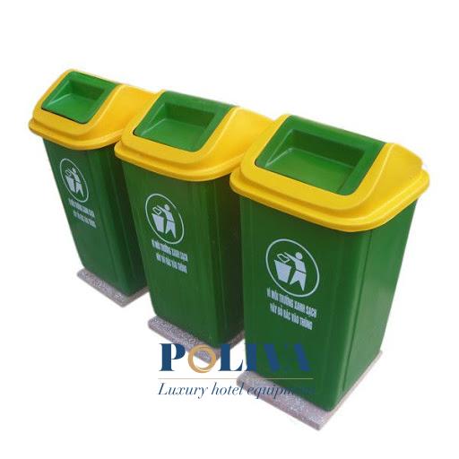 Giới thiệu mẫu thùng rác nhựa cố định