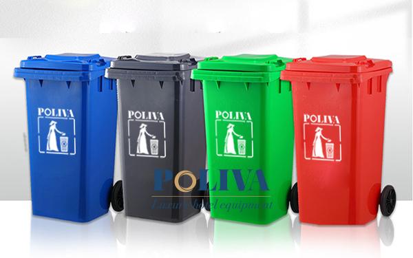 Hướng dẫn giữ vệ sinh thùng rác công cộng khi sử dụng