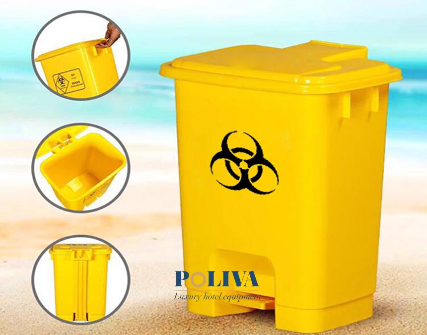 Những mẫu thùng đựng rác có nguy cơ lây nhiễm Covid-19