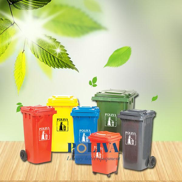 Thùng rác có nắp là gì? Các loại thùng rác có nắp phổ biến