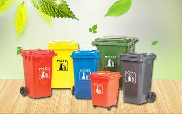 Ưu điểm nổi bật của thùng rác nhựa Poliva