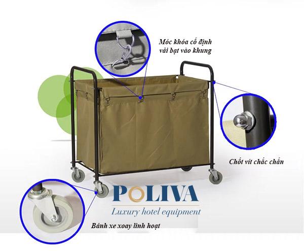 Chất lượng xe giặt ủi Poliva luôn được đánh giá cao