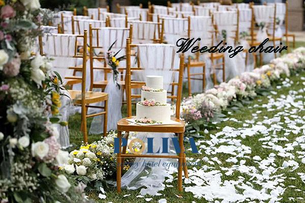 Ghế Tiffany - dòng ghế đám cưới được yêu thích nhất