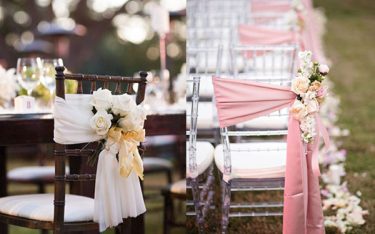 Top 5 màu ghế Chiavari Tiffany chuộng dùng trong tiệc cưới nhất