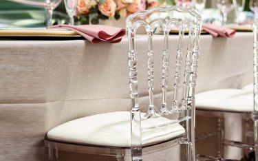 Nệm ghế Tiffany Chiavari: Tăng sự hoàn hảo cho ghế tiệc cưới