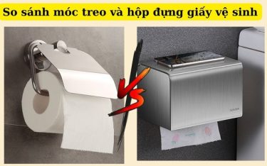 So sánh móc treo và hộp đựng giấy vệ sinh: Loại nào dùng tốt hơn?