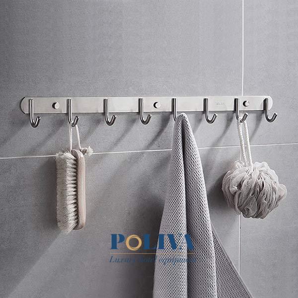Mẫu thanh treo gắn tường nhà tắm để treo quần áo, khăn