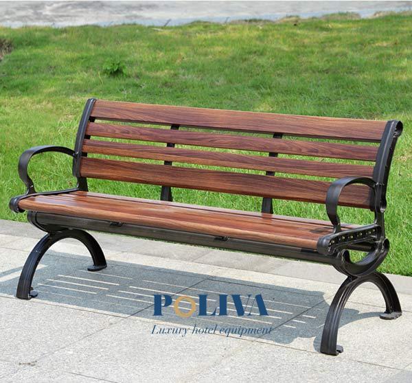 Poliva cung cấp ghế công viên vô cùng chất lượng