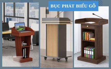 Thị trường bục phát biểu: Thị phần bục gỗ phát biểu chiếm 50%