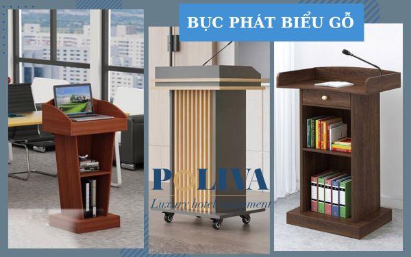 Thị trường bục phát biểu: Thị phần bục gỗ phát biểu chiếm 50%