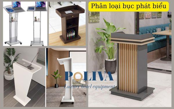 Tìm hiểu cách phân loại bục phát biểu