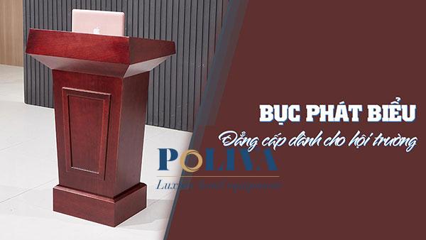 Bục phát biểu bằng gỗ luôn được lòng các sự kiện