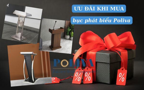 Khuyến mãi mua bục phát biểu online