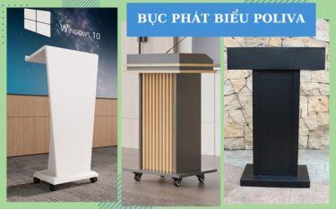 Poliva: Địa chỉ uy tín số 1 thị trường khi mua bục đứng phát biểu