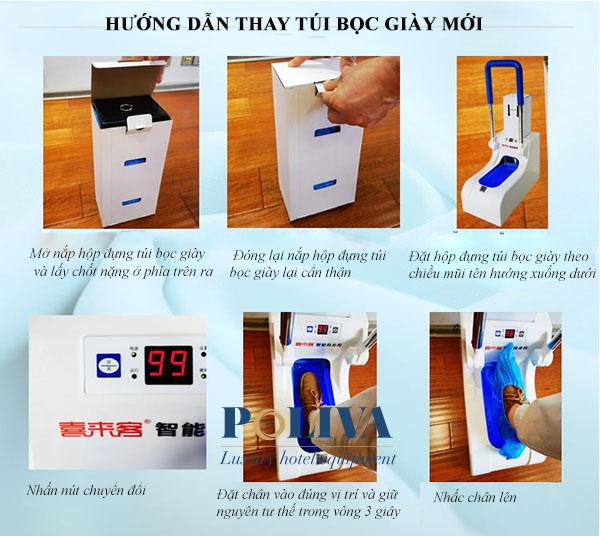 Thay hộp bọc giày mới nhanh chóng