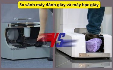 Máy bọc giày và máy đánh giày: Điểm chung và nét khác biệt