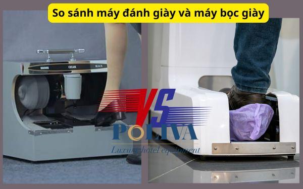 Máy bọc giày và máy đánh giày: Điểm chung và nét khác biệt