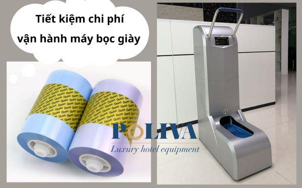 Duy trì hoạt động của máy bọc giày cũng khá tốn chi phí